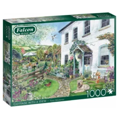 Puzzle - Ferienhaus Cottage With A View (Falcon De Luxe) - 1000 Teile