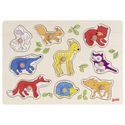 Steckpuzzle Waldtiere (goki 57701)