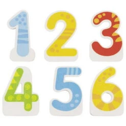 Geburtstagszug Mit Magnetverbindung (Goki 60721) 5 Geburtstagszug Mit Magnetverbindung (Goki 60721) -Spielzeug Welt Verkauf goki 60721 geb zug zahlen