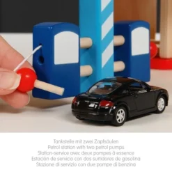 Parkhaus Aus Holz (goki 53821) 6 Parkhaus Aus Holz (goki 53821) -Spielzeug Welt Verkauf goki parkhaus