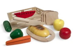 Melissa & Doug Lebensmittel Schneiden Aus Holz -Spielzeug Welt Verkauf holz lebensmittel schneiden melissa 10487