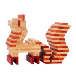 Kapla Farben Set Rot Orange Und Buch 22 -Spielzeug Welt Verkauf kapla bausteine farbe rot orange holz