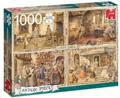 Jumbo Puzzle - Bäcker 19. Jahrhundert (Anton Pieck) - 1000 Teile - Bakery 19th Century -Spielzeug Welt Verkauf puzzle baecker 19 jahrhundert anton pieck