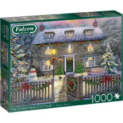 Puzzle - Weihnachtshaus - Christmas Cottage (Falcon De Luxe) - 1000 Teile