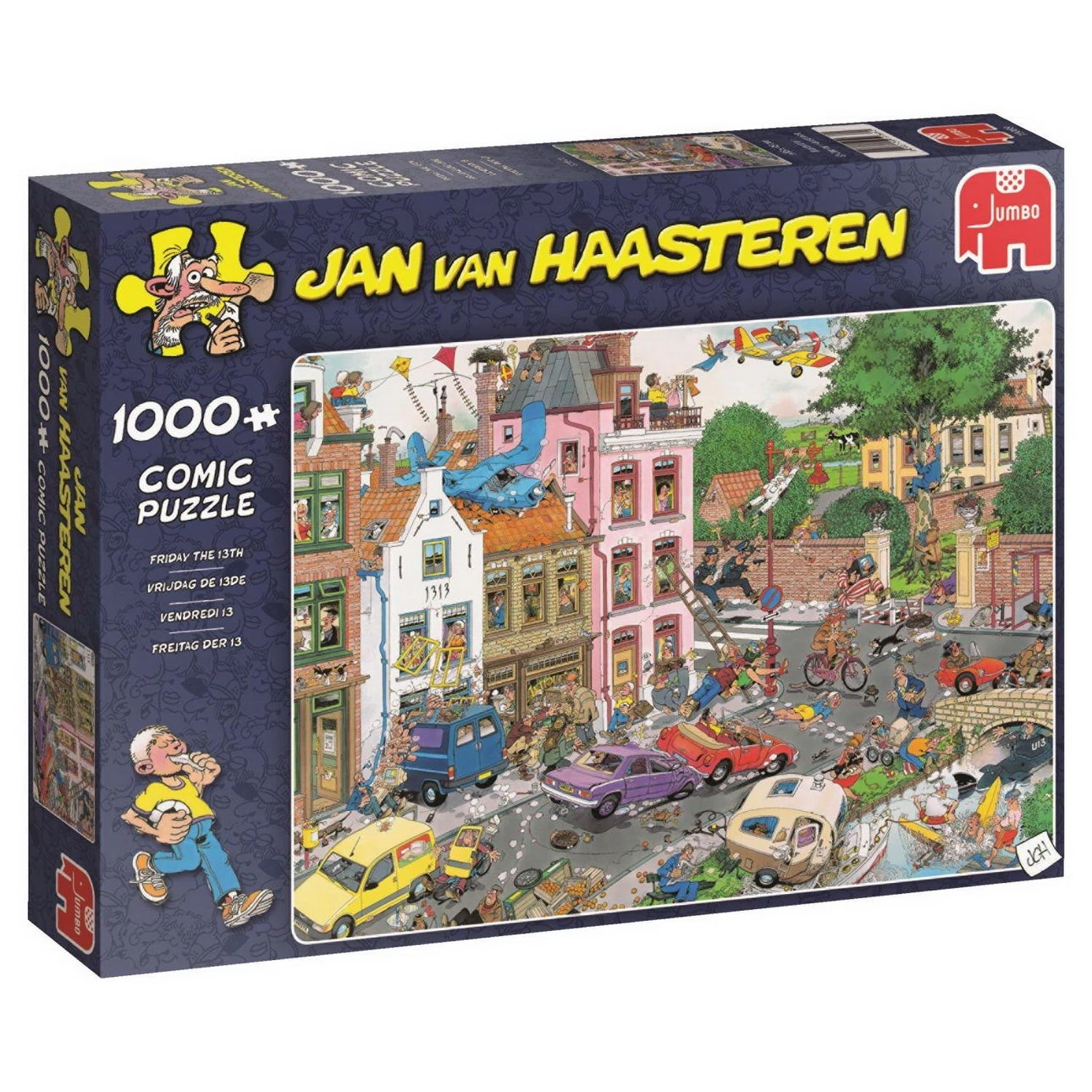 Jumbo Puzzle - Freitag Der 13te (van Haasteren) - 1000 Teile 2 Jumbo Puzzle - Freitag Der 13te (van Haasteren) - 1000 Teile – Bild 2