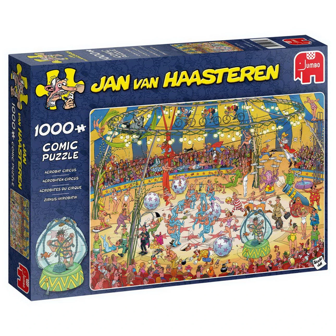 Jumbo Puzzle - Zirkus-Akrobatik (van Haasteren) - 1000 Teile 2 Jumbo Puzzle - Zirkus-Akrobatik (van Haasteren) - 1000 Teile – Bild 2