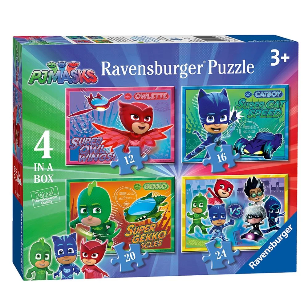 PJ Masks 4in1 Puzzlebox (Ravensburger) 1 PJ Masks 4in1 Puzzlebox (Ravensburger)