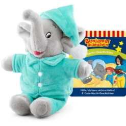 Tonies - Benjamin Blümchen Plüsch - Gute Nacht Geschichten - Hörspiel -Spielzeug Welt Verkauf tonies benjamin pluesch