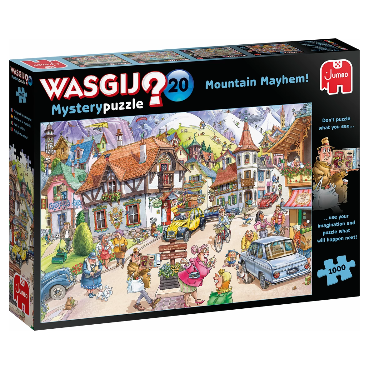 Jumbo Wasgij Mystery 20 - Idylle In Den Bergen - Puzzle 1 Jumbo Wasgij Mystery 20 - Idylle In Den Bergen - Puzzle