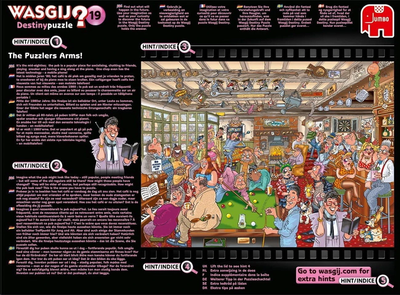 Jumbo Wasgij Destiny 19 - Die Kneipe Im Puzzle-Eck - Puzzle 3 Jumbo Wasgij Destiny 19 - Die Kneipe Im Puzzle-Eck - Puzzle – Bild 3