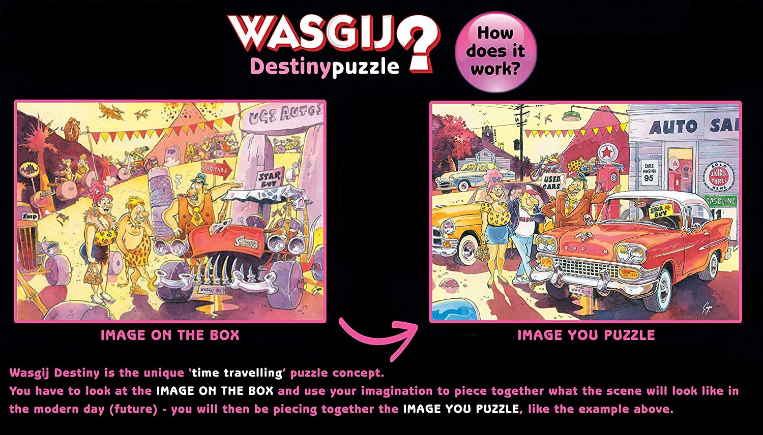 Jumbo Wasgij Destiny 19 - Die Kneipe Im Puzzle-Eck - Puzzle 1 Jumbo Wasgij Destiny 19 - Die Kneipe Im Puzzle-Eck - Puzzle