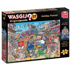 Jumbo Wasgij Puzzle 37 - Holiday Fiasco - 1000 Teile