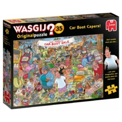 Jumbo Wasgij Puzzle 35 - Flohmarkt Chaos - 1000 Teile