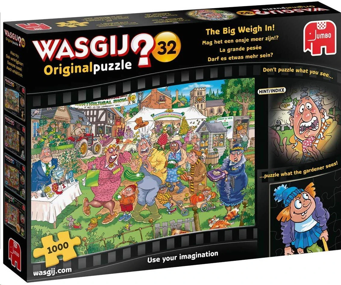 Jumbo Wasgij Puzzle 32 - Darf Es Etwas Mehr Sein - 1000 Teile 2 Jumbo Wasgij Puzzle 32 - Darf Es Etwas Mehr Sein - 1000 Teile – Bild 2