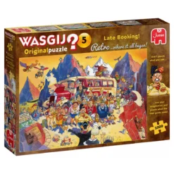 Jumbo Wasgij Retro Puzzle 5 - Billigangebot Gebucht - 1000 Teile